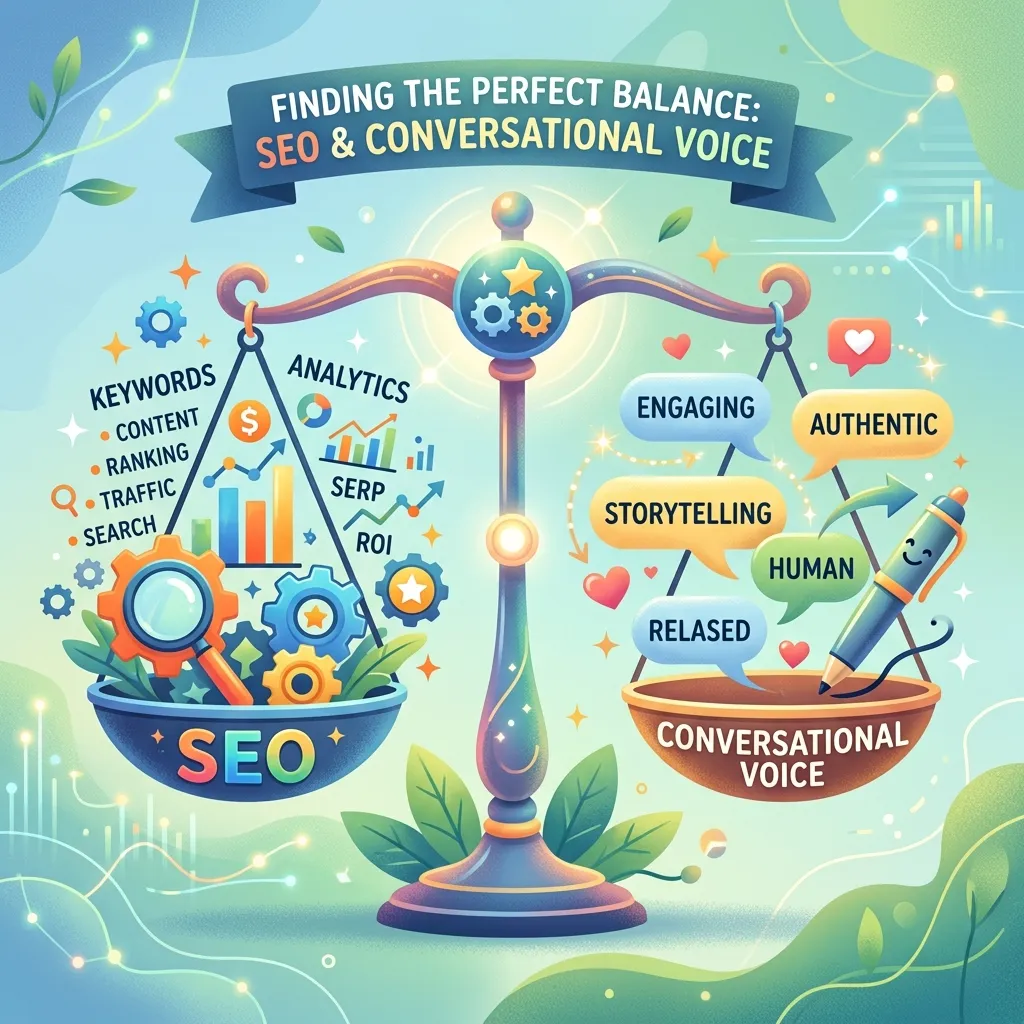 Balancing SEO with a Conversational Voice 